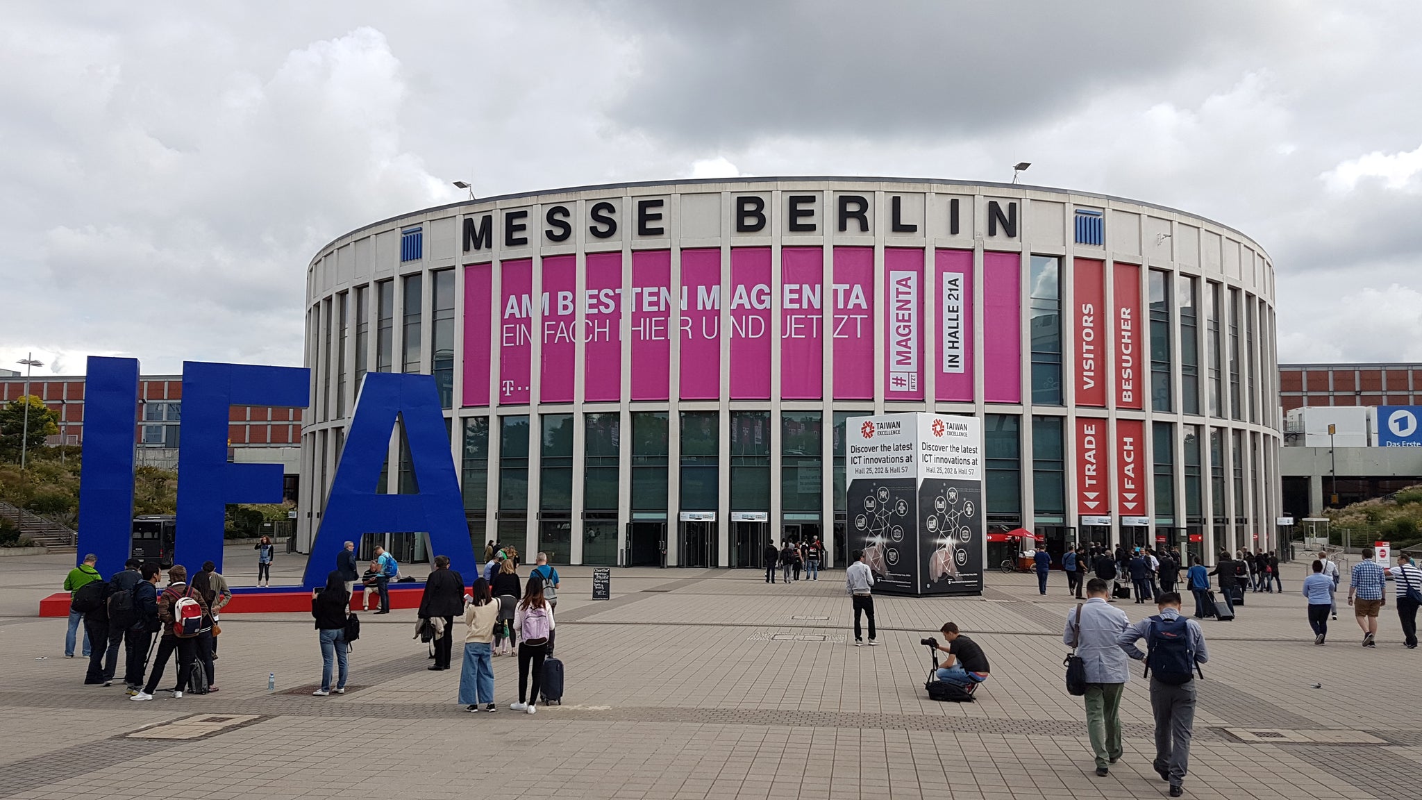 Okka was at IFA Berlin for the first time
